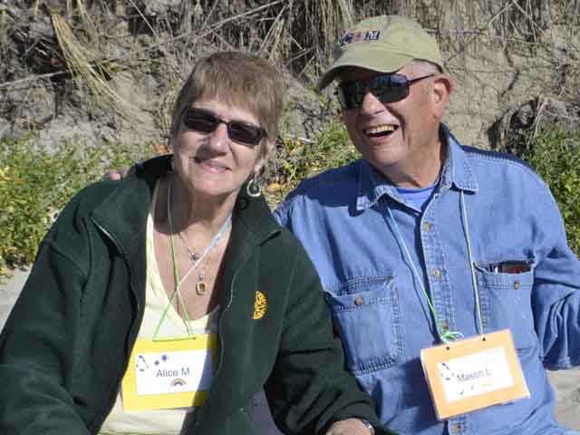 In late August, Alice and I attended another aphasia camp on Oregon picturesque coast.  As new hair grows in, I might not have to hide the top of my head. 